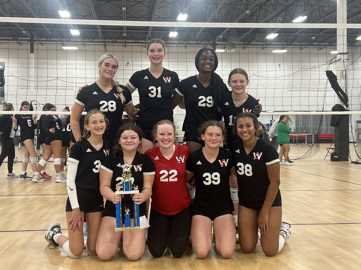 8th Grade dominated the Texas Classic to bring home the 1st place trophy! So proud of the endurance of these ladies!