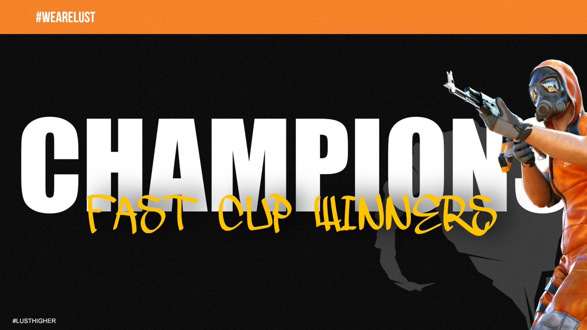 LusteSports_'s tweet photo. WE ARE CHAMPIONS!
 
Our STANDOFF 2 Lineup has brought home a championship at Future Fast Cup European Season 2 tournament! Team lead by yoru until the end and we couldn’t thank him enough. Til next time 🏆

#Standoff2 #champions #LustHigher https://t.co/tEdofBExUS