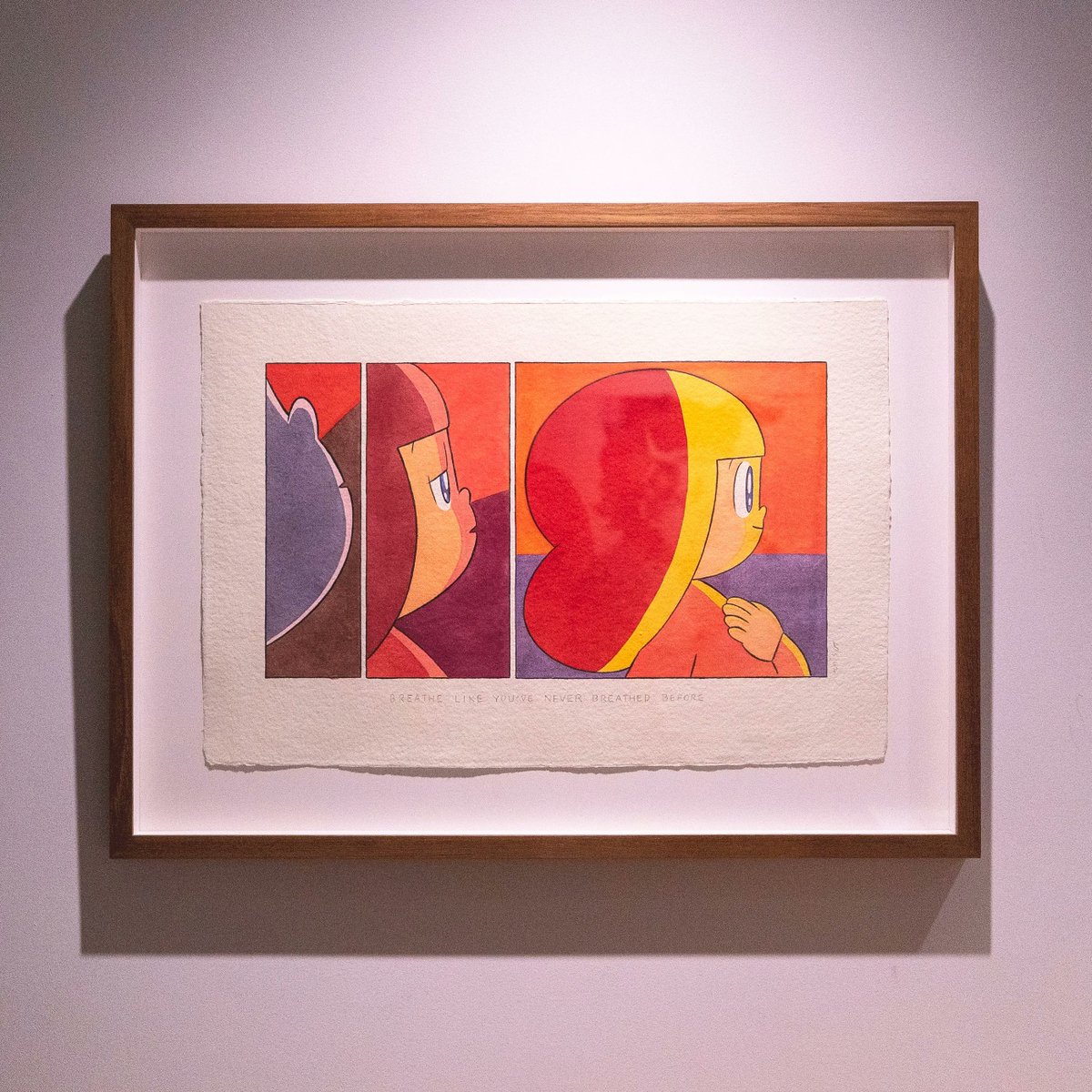 wisutponnimit's tweet photo. 【🎨作品紹介🖼️】
💫『REFRESH 4』
#森美術館ショップ (@mori_art_museum)で展示中✨
💫『Breathe like you've never breathed before』
#アート #森美術館 #展示 #ADgallery https://t.co/2JueJ2IUkq