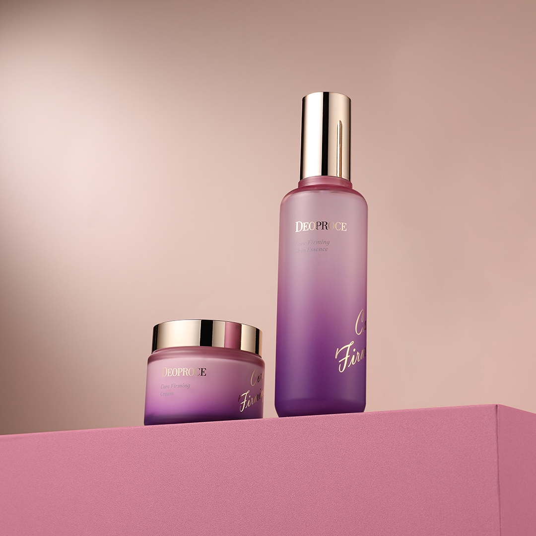 Revitalize your skin with this dynamic duo! 👯‍♀️ Introducing the Deoproce Core Firming line - a powerful combo that rejuvenates your skin from the inside out. 💜✨ Experience the ultimate transformation and say hello to a new era of #SkinComeTrue with Deoproce!