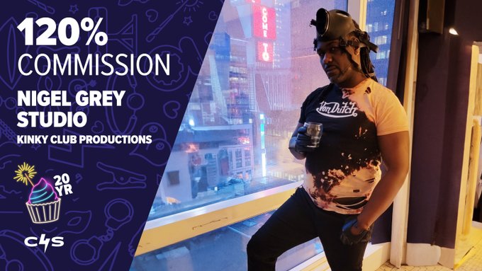 Be sure to catch actor &amp; fetish film producer, Nigel Grey on https://t.co/FeRappd9CG! You'll find fetish