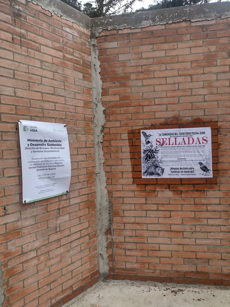 CHuertopia's tweet photo. La actividad respalda las acciones de detención de las obras por parte de @MinAmbienteCo y los requerimientos de @CAR_Cundi y el magistrado Bolaños. https://t.co/y5D0MZmmTp