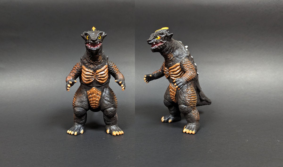 宇宙怪人セミ人間のソフビが完成！そして熔鉄怪獣ベビーデマーガの