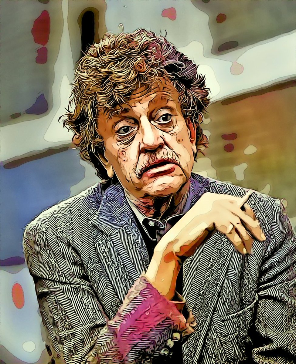 PhotoShop filter fun with Kurt Vonnegut... #kurtvonnegut #vonnegut #LiteraturePosts #Literature #fictionauthors #fictionwriter