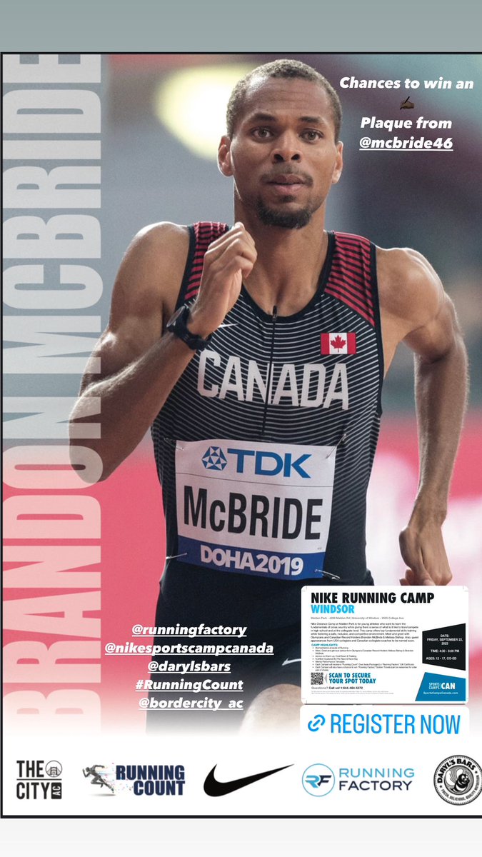 Kurt Michael Downes (@kurtmichael_dee) on Twitter photo Chances to win an โ๐ฟ
plaque from <a href="/BishopMelissa/">Melissa Bishop-Nriagu</a> & <a href="/mcbride46/">Brandon McBride</a> !
Register now : bit.ly/bcacxccamp23
<a href="/NikeSportsCamp/">Nike Sports Camp</a> #Windsor #XC #Distance <a href="/BorderCity_AC/">BorderCityAC</a> Chances to win an โ๐ฟ
plaque from <a href="/BishopMelissa/">Melissa Bishop-Nriagu</a> & <a href="/mcbride46/">Brandon McBride</a> !
Register now : bit.ly/bcacxccamp23
<a href="/NikeSportsCamp/">Nike Sports Camp</a> #Windsor #XC #Distance <a href="/BorderCity_AC/">BorderCityAC</a>