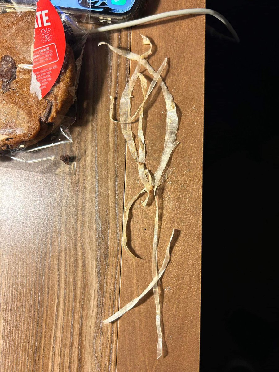 HCUNow's tweet photo. @jerseymikes Jersey Mikes sold me a sandwich laced with plastic shaped like lettuce. I kept chewing and chewing   Finally before I swallowed I pull the good out and it was clear plastic strips cut like long onions. Had I swallowed I would be in ER tonight. This is the trash they served. https://t.co/l3WGSzwKOe