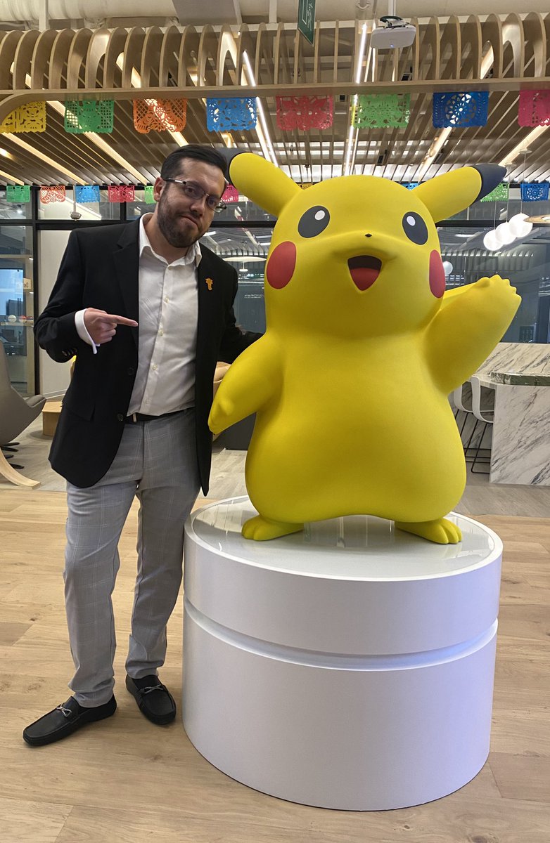 AlanMB's tweet photo. ¡Esta semana asistí a la inauguración de las oficinas de TPCi en CDMX! 🇲🇽 Mil gracias al equipo de Pokémon por la invitación. Realmente un momento histórico que habla de la importancia que tiene LATAM para la franquicia. Es el inicio de cosas muy buenas para la región 🙌 https://t.co/M5waLsawu9