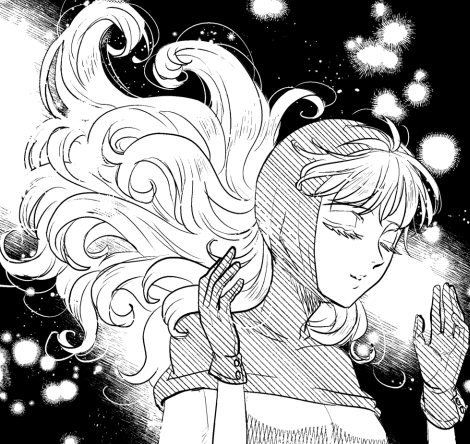 描くのが好きな部分
髪の毛(特に巻き毛)と手 