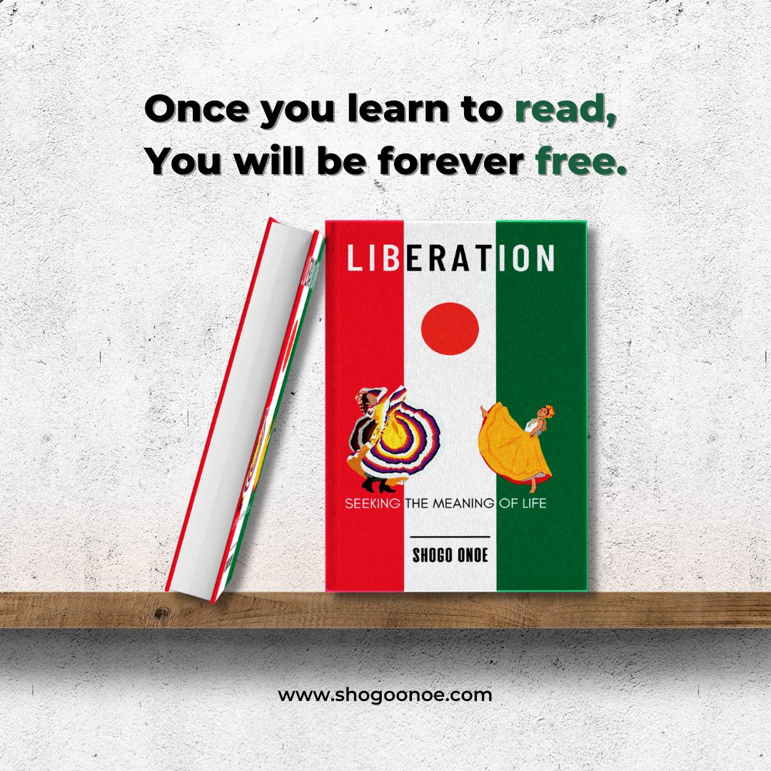 shogoonoe's tweet photo. 📗 Liberation
🔥Unearth the true story of one man’s search for the meaning of life.
https://t.co/zQo99TKb8I

#shogoonoe #author #liberation #life #book #fate #friendship #readbooks #booklover #inspiration #talentedwriter #freeyourself #destiny #newexperiences #reading #motivation https://t.co/TkKTJX8Fhf