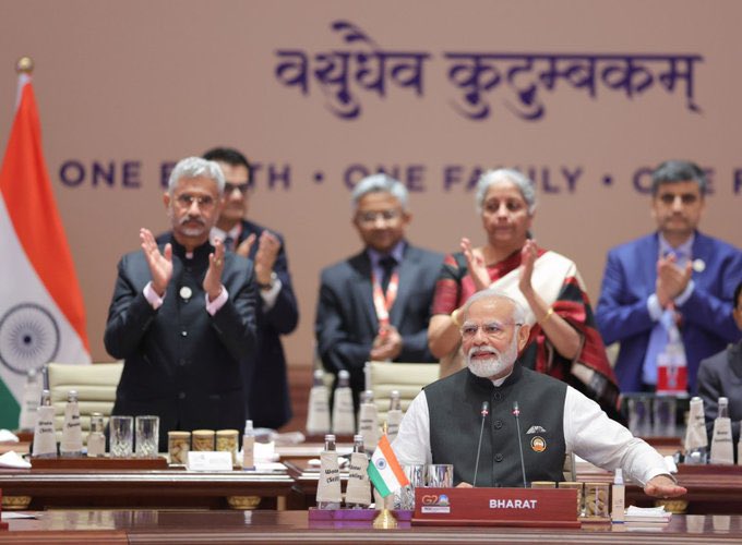 Dr. S. Jaishankar (@drsjaishankar) on Twitter photo Join the nation in felicitating Prime Minister <a href="/narendramodi/">Narendra Modi</a> ji on his 73rd birthday.
His vision and inspirational leadership is transforming the country and has enhanced our standing on the world stage.
Pray for his good health and many more years in service of the nation. Join the nation in felicitating Prime Minister <a href="/narendramodi/">Narendra Modi</a> ji on his 73rd birthday.
His vision and inspirational leadership is transforming the country and has enhanced our standing on the world stage.
Pray for his good health and many more years in service of the nation.