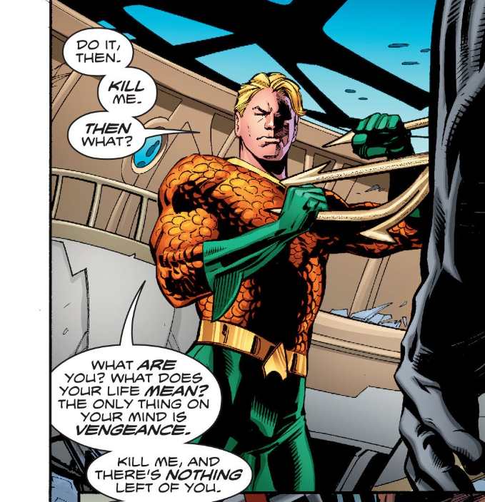 NebsGoodTakes's tweet photo. finally started aquaman rebirth and holy shit https://t.co/WVcCie0qU5