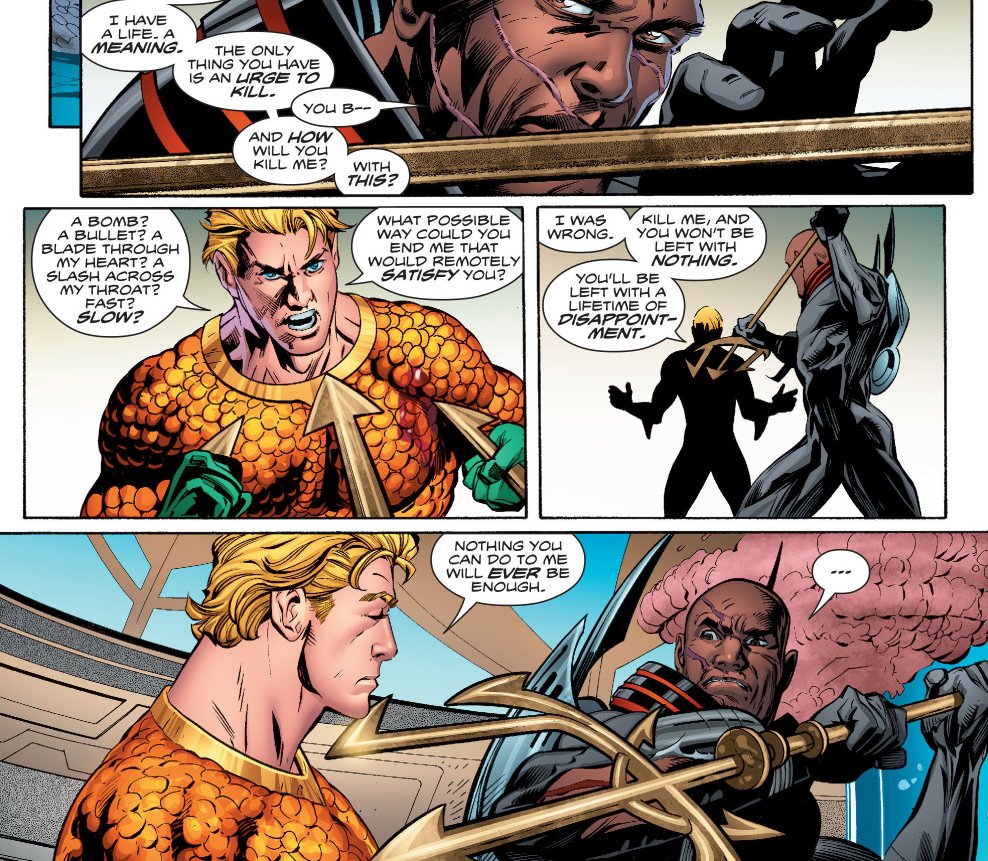 NebsGoodTakes's tweet photo. finally started aquaman rebirth and holy shit https://t.co/WVcCie0qU5