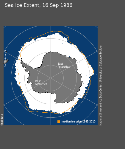 @Ant_Partnership @edoddridge @IMASUTAS @SabraLane @alliehumphries @abcnews Antarctic sea ice extent is very similar to this week in 1986.  Your #ClimateScam no doubt brings in research money, but has nothing to do with reality.