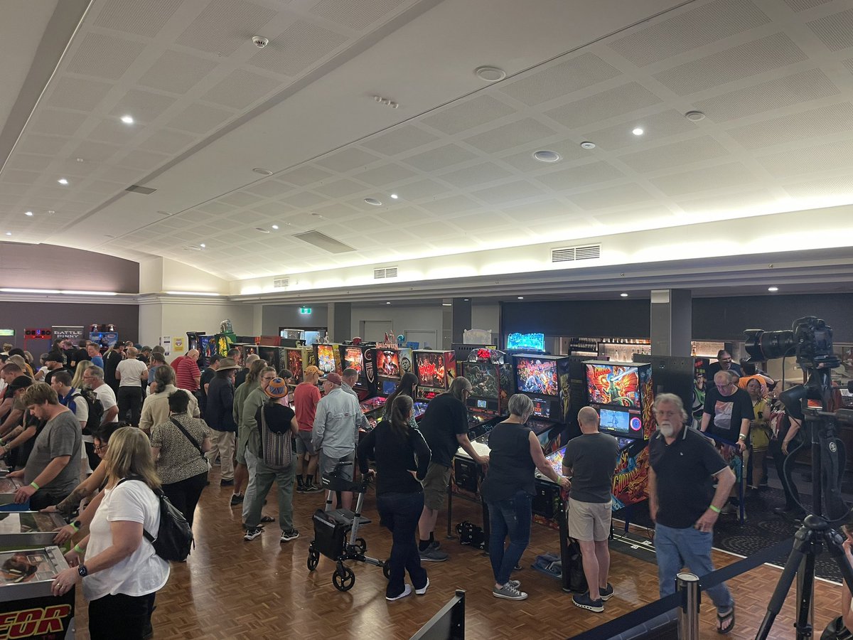At Australia’s largest pinball event