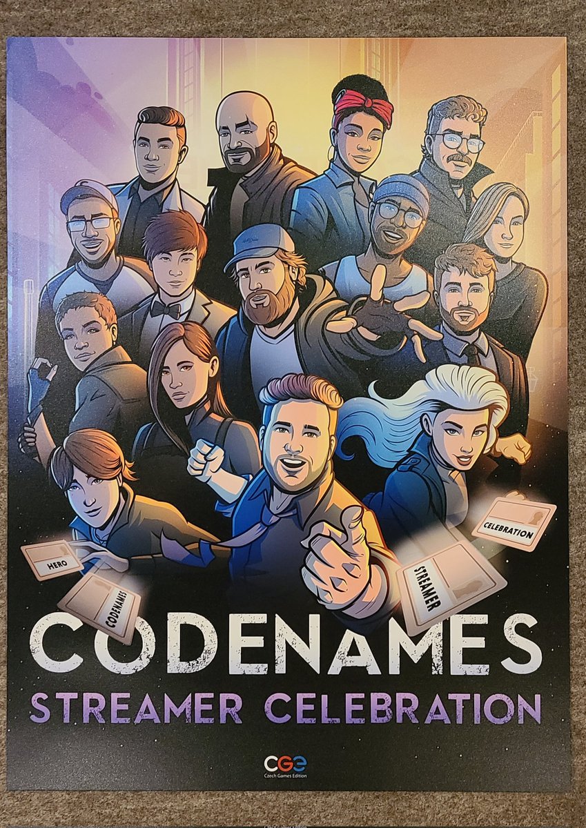 Oh my gosh!!! What an amazing surprise from <a href="/CodenamesGame/">Codenames</a> and I assume organized by <a href="/_raybird_/">Ray</a> !! SO COOL!!