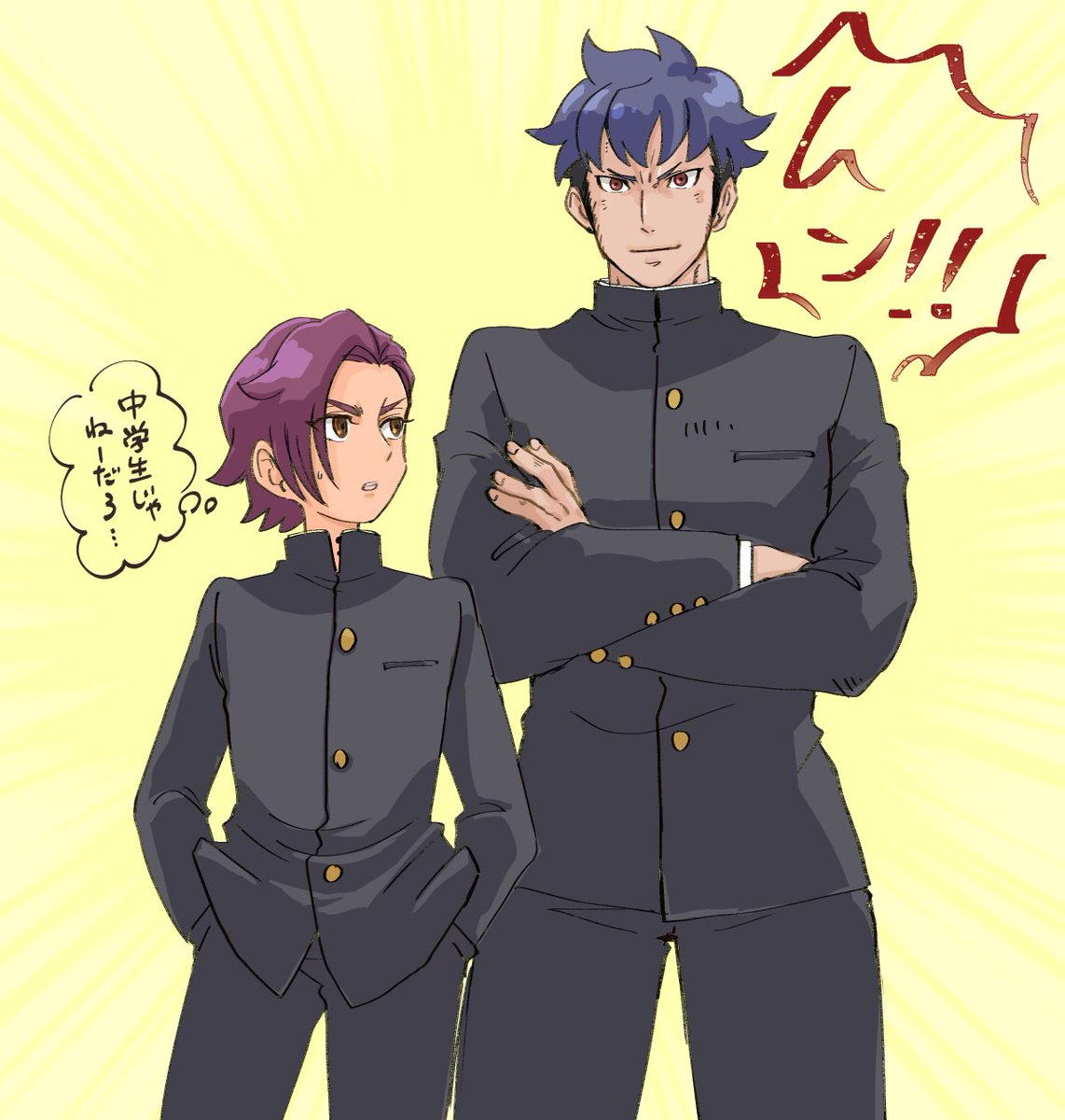 わかりやすくゴリラ系攻め(年下)とセクシー♡年上先輩なびーえるの絵
好きすぎるんだよ 