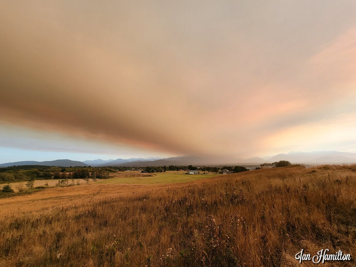 Eagle Point Fire #OlympicPeninsula