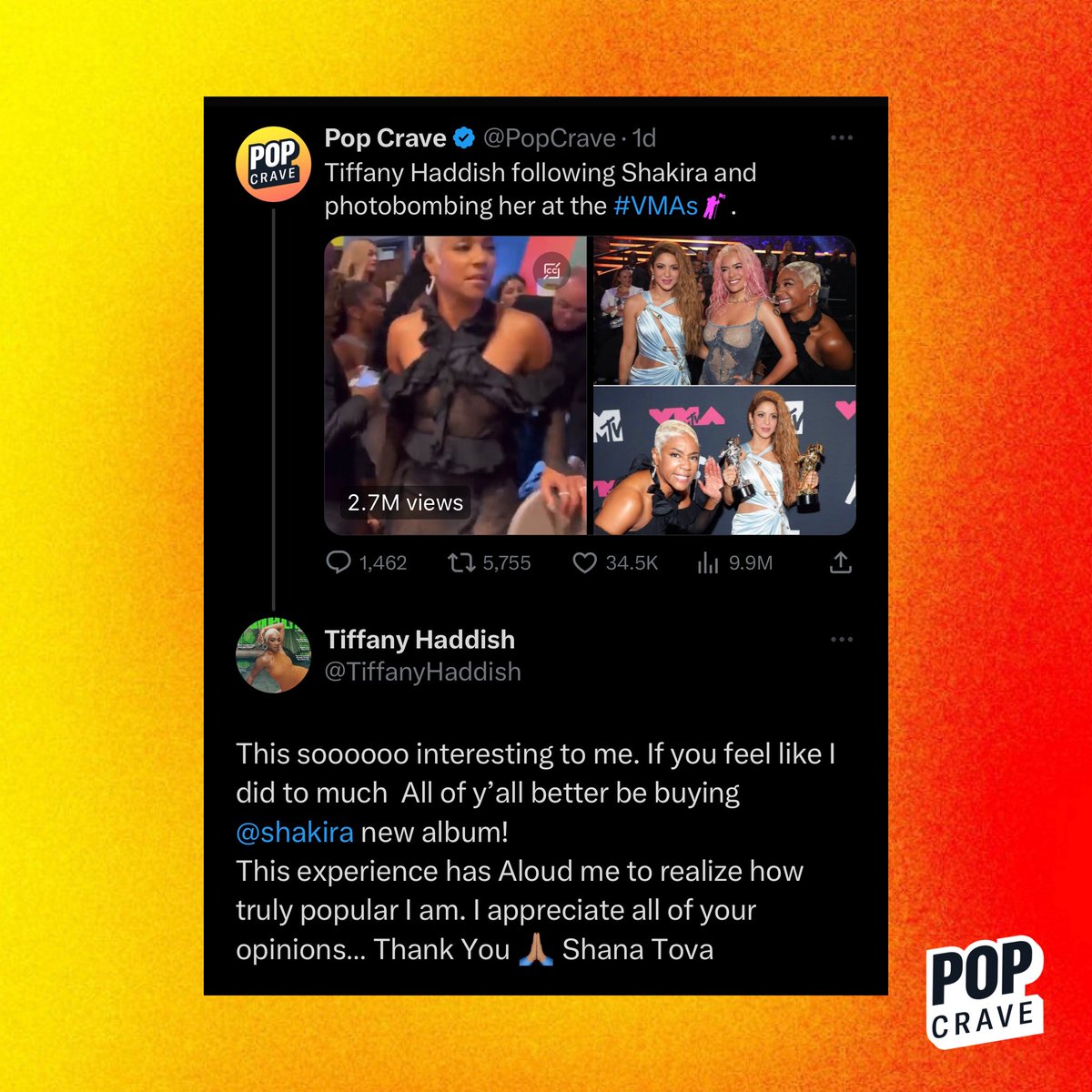 Pop Crave tweet media