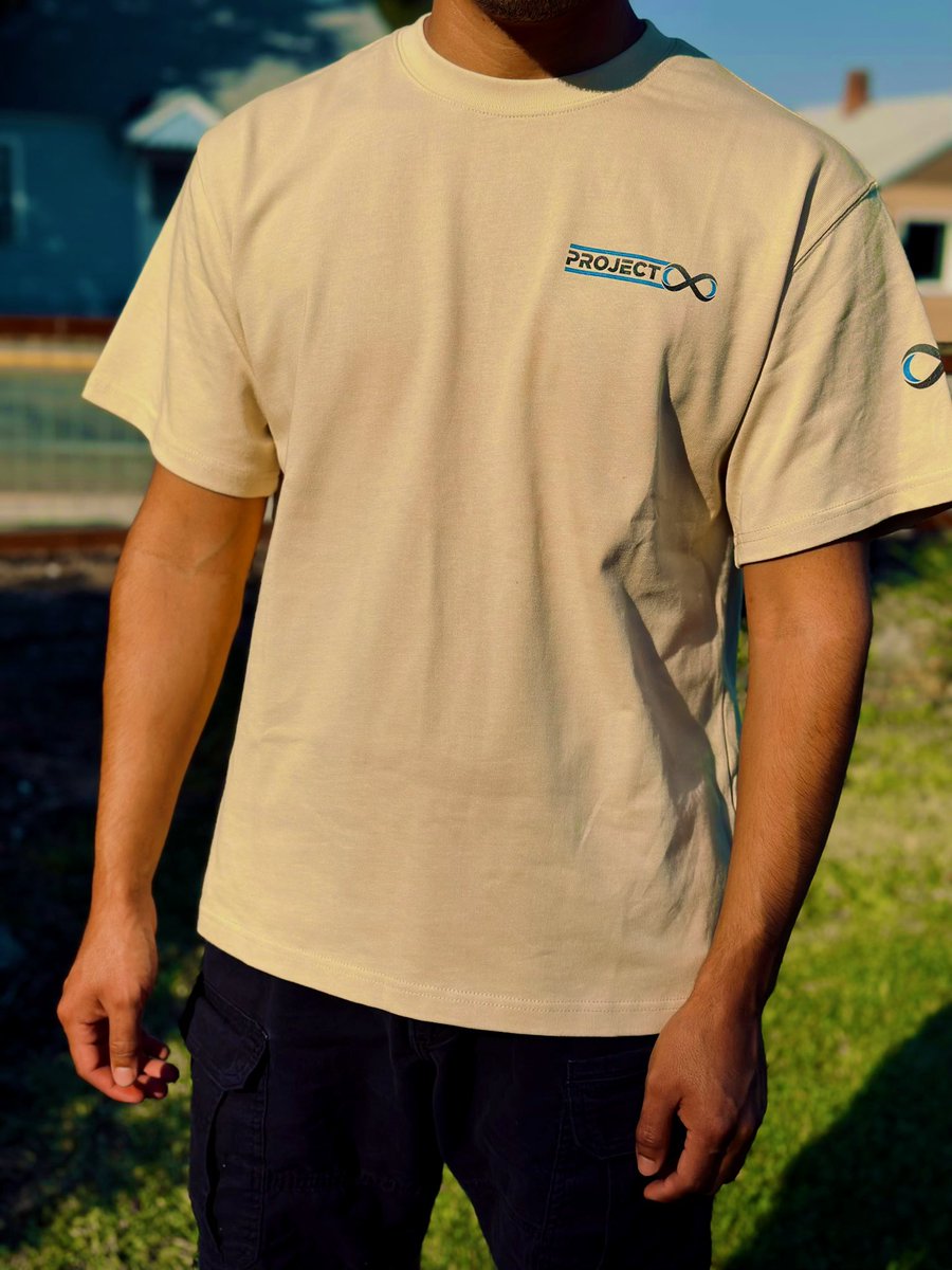 PROJECTI369's tweet image. New Shirts Preview 🔥🔥
Model wearing: Size- M  Color: Khaki Design: 2 of 2
Coming soon…
#projectinfinity #projectmerch