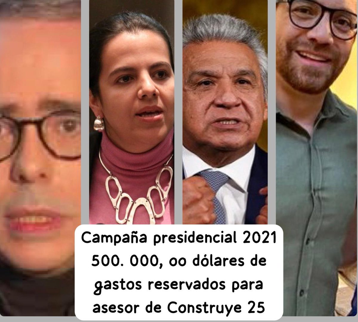 AlmaMiaEcu's tweet photo. URGENTE ‼️ ECUADOR 🇪🇨 ‼️ 

Para la campaña del 2021, el candidato presidencial de @Lenin y @mariapaularomo por @Construye_Ecu fue @juanfervelasco. Los gastos reportados al @cnegobec por la campaña ascienden a una cifra mínima. El asesor político contratado por Moreno y Romo fue el venezolano JJ Rendón, uno de los consultores políticos más caros del mundo. 

El GRAN secreto de Romo, Moreno y Velasco es cómo se le pagó a JJ Franco por la asesoría de la campaña de Construye25. La novedad y bochornosa noticia es que se le pagó con recursos del Ecuador, con fondos reservados del CÍES. 

Ningún crimen es perfecto, el monto pagado a JJ Rendón, fue superior a los $500.000 y se lo hizo con transferencia a una cuenta del Bank Of America de EEUU. En una segunda entrega, sabrán de la cuenta y mecanismo que utilizaron Moreno y Romo para robarle más de 500 mil dólares a los ecuatorianos para la campaña de Juan Fernando Velasco. 

¡Esto apesta a peculado!

Preparémonos para un nuevo juicio penal contra Moreno, Romo y ahora hasta Velasco y por este asalto al país.