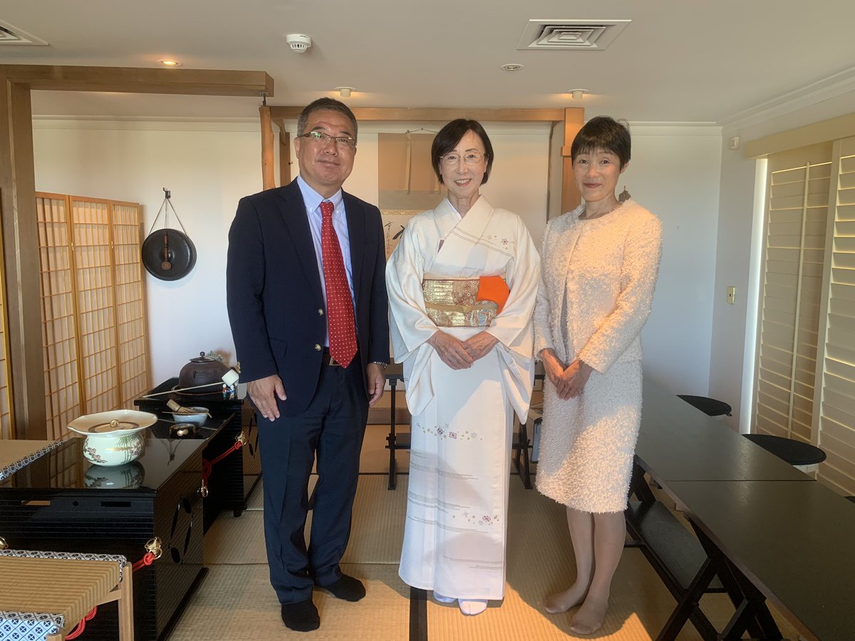 CGJapanSydney's tweet photo. Delighted to join Urasenke Sydney Chado demonstration and tea-making workshop, a part of #Japanaroo events. https://t.co/5g3k83ySyE