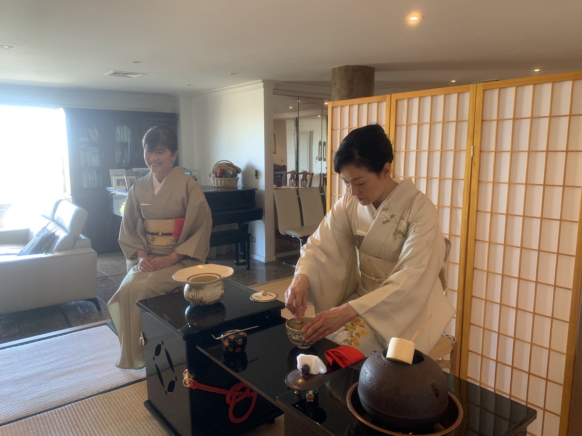 CGJapanSydney's tweet photo. Delighted to join Urasenke Sydney Chado demonstration and tea-making workshop, a part of #Japanaroo events. https://t.co/5g3k83ySyE