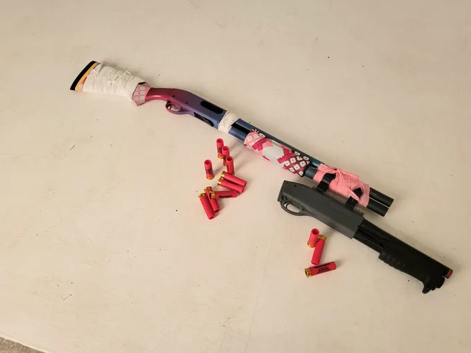 #ブルアカミチルの銃完成した!!!!!三日間まるごと一緒に苦労してくださった  にもう一度感謝を!! 