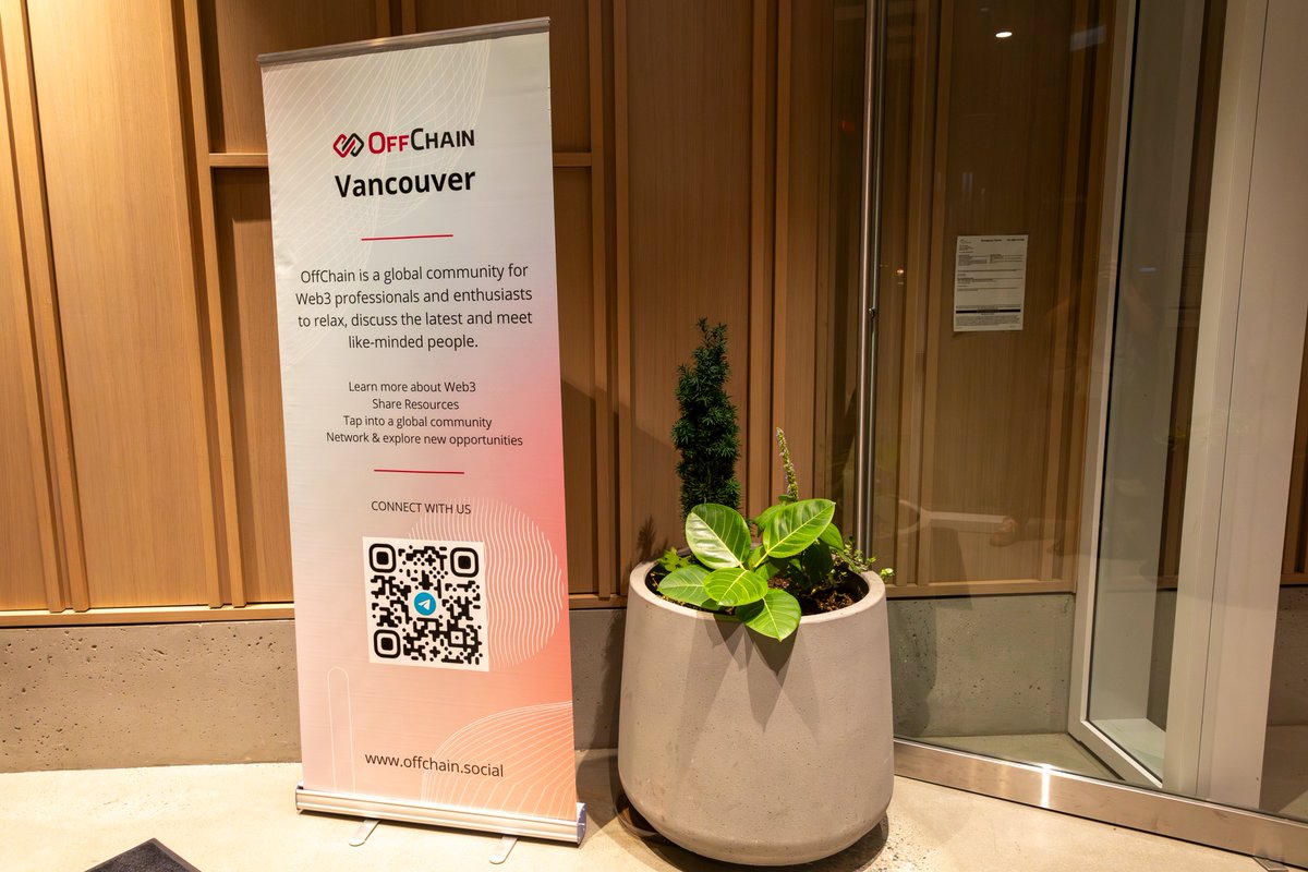 OffchainVan's tweet photo. THANK YOU to everyone who attended the @offchainglobal #Vancouver Meetup yesterday!🚀

A special shoutout to our co-hosts &amp; community partners: 📍And-Co, 🌐@ICPNorth, 🎧@HibikiRunTeam, 🎰@xwinnergame, 🎁@Giveaway_HQ, @EthVancouver, @SFU #Blockchain&amp; #AI Club, Blockchain @UBC! 💕 https://t.co/uGdgMgE2kA