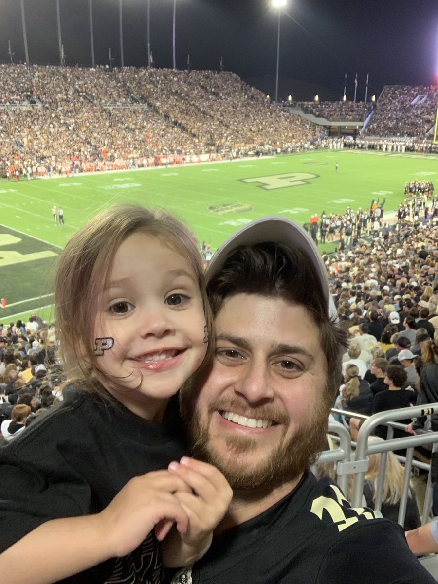 e_iceberg's tweet photo. Kennedy went to her first Purdue football game today #BoilerUp #FutureBoiler #PurdueRedZoneOffenseIsTrash https://t.co/tcjx4bVaTi