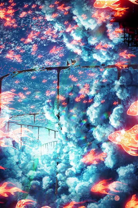 橋#自分の絵が1人でも多くの人に届け 
