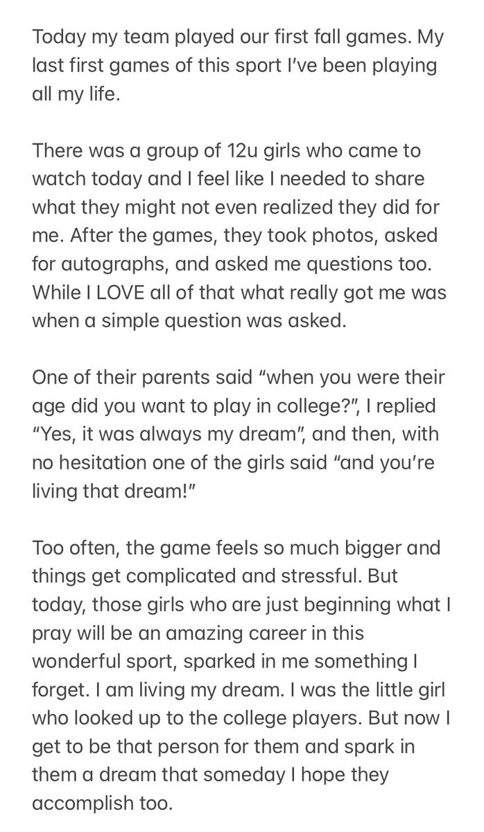 Today was a special day. Thank you to everyone who came to watch! Looking forward to more fun with my friends! Go Broncos! <a href="/WMUSoftball/">Western Michigan Softball</a>