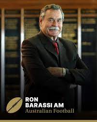 Vaxman80's tweet photo. Vale Ronald Dale Barassi AM (February 27, 1936 โ September 16, 2023) #RIPRonBarassi
One of the greatest and most defining names of Australian Rules Football has heard the final siren for the last time, with the passing of Ronald Dale Barassi at the age of 87 ... https://t.co/Ed2wwiVM2k