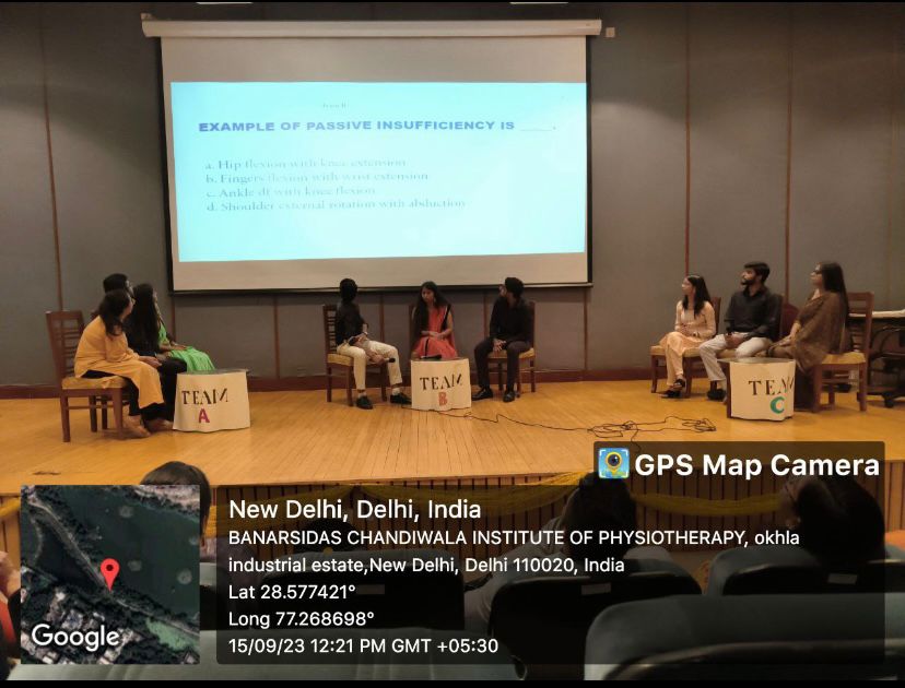 BanarsidasP's tweet image. On the occasion of G-20, BCIP organised a Quiz competition on 15th of September to mark the celebration of World Physiotherapy Day. The theme for this Quiz competition was "Inflammatory Arthritis". #bcip #ggsipu #G20 #arthritis #quizcompetition #worldptday