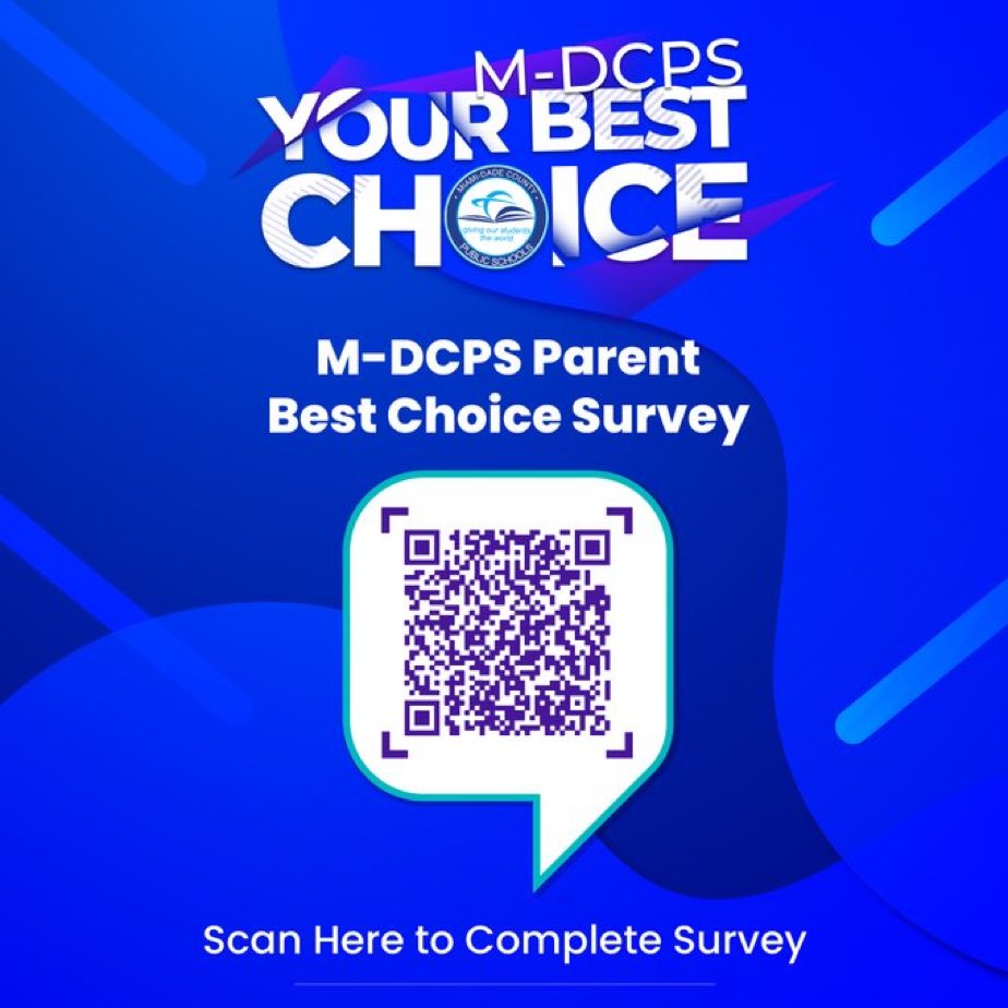 Please share with parents. In order for <a href="/MDCPS/">Miami-Dade Schools</a> to deliver the BEST educational journey for children in our community, we need parent input. Thank you.
