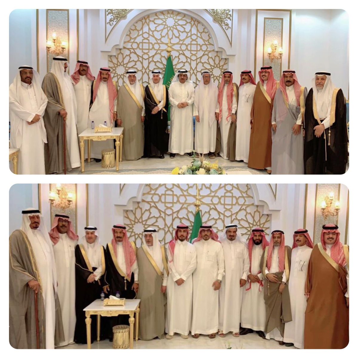 شرفنا في منزلنا الشيخ / زياد بن عبدالعزيز بن طراد بن ملحم

وبحضور

الشيخ / عبدالعزيز القعيشيش
الشيخ / طلال بن سمير
الشيخ / متعب الفاعور
الشيخ / فهد الكردوش
الشيخ / محمد بن هدلان
الشيخ / برجس الجرباء
فضيلة الشيخ الدكتور/ محمد الفراج 
youtu.be/FbXjIdeLJ80?si…
وعدد من الوجهاء والاحبه
