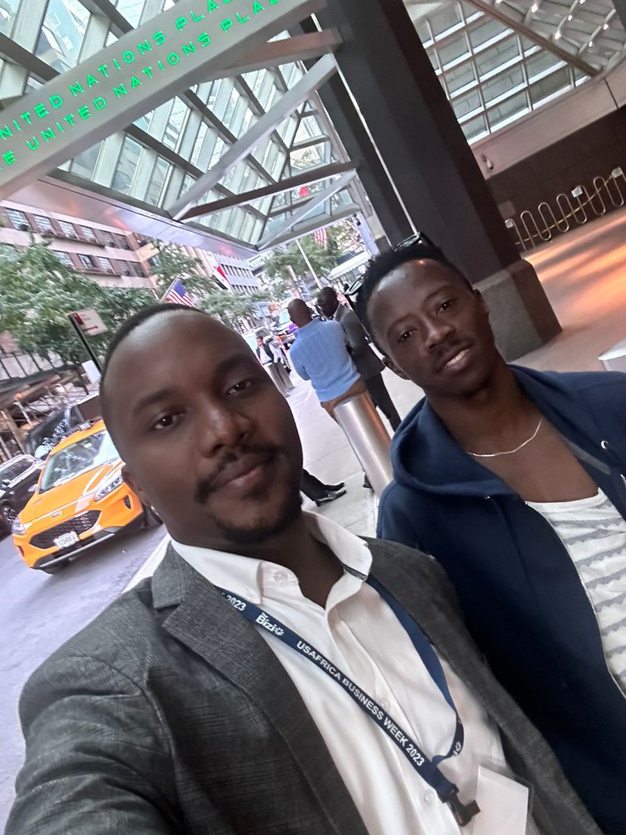 YUTO to the world.

@Namanya_bryan of @tubayotravel and Adam of @TubingtheNile , met in NewYork while on different assignments concerning marketing Uganda Tourism.

It's good to see Ugandan Youth spearhead the transformation of Uganda tourism sector.

We are proud of our members.