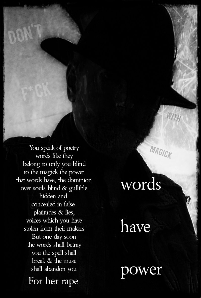 #wordshavepower #poetrycommunity #gentlemanoutsider #occulturepoetry
