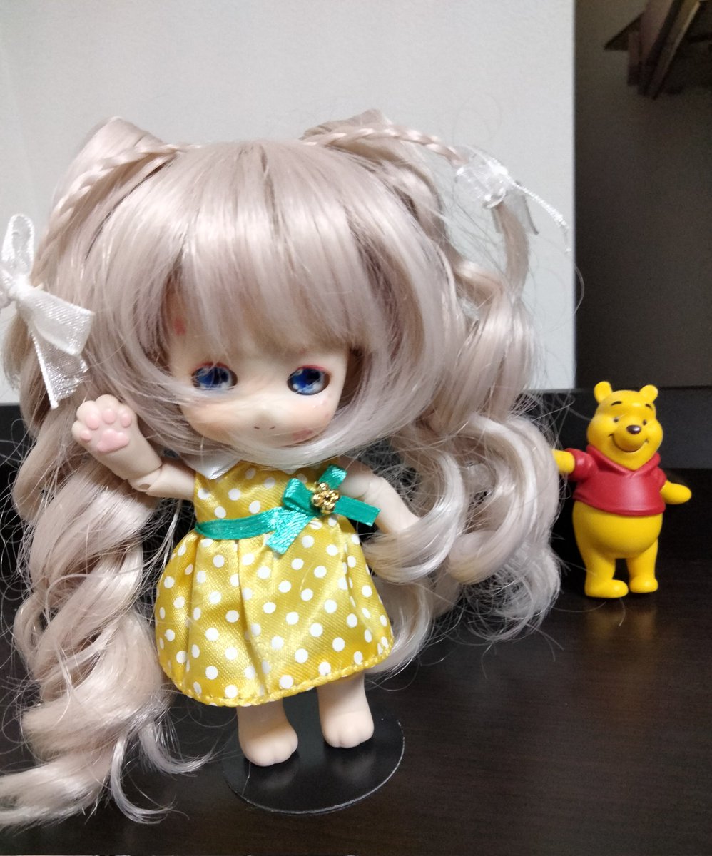 お迎え先決まりました❣️ふわりんカスタムアイシードールNo21 久々にきらちゃんお迎えしました💕 カスタムありきでのお迎え