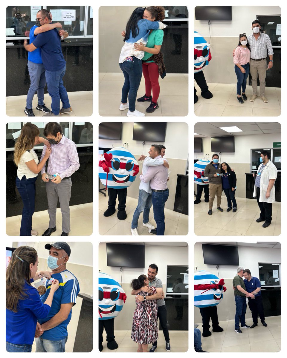 Hᴏʏ ᴅᴀᴍᴏs ɢʀᴀᴄɪᴀs ᴀ ᴛᴏᴅᴏs ʟᴏs Dᴏɴᴀɴᴛᴇs ᴅᴇ ᴍᴇ́ᴅᴜʟᴀ ᴏ́sᴇᴀ!

<a href="/MarrowDonorDay/">WMDD</a> <a href="/msaludpy/">Ministerio de Salud</a> @inatpy 
<a href="/vksparaguay/">VKS Paraguay</a> 
#WMDD23 
#díamundialdeldonantedemédulaósea 
#graciasdonantes 
#thankyoudonor 
#abrazos
