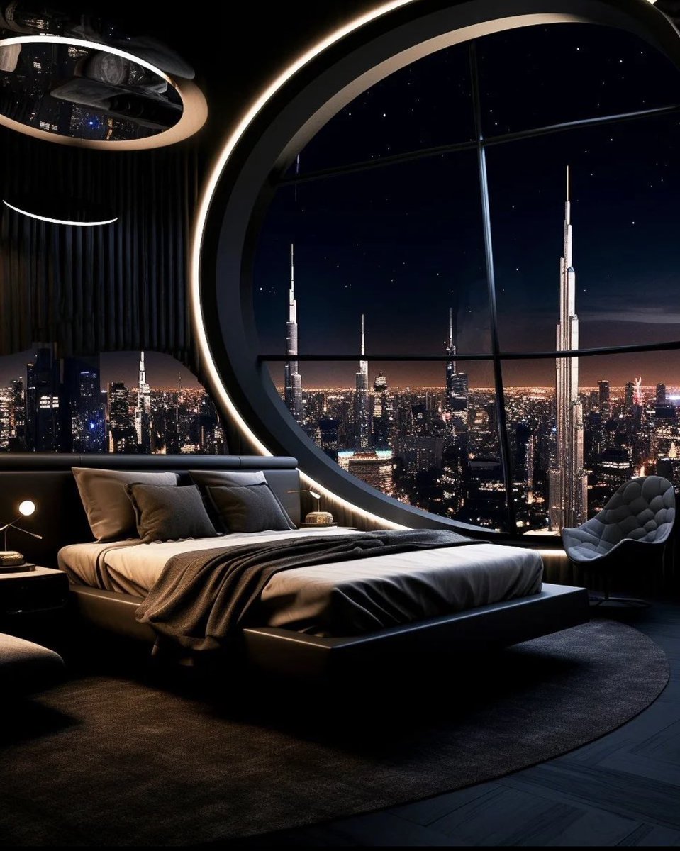 Skyline Bedroom 😍