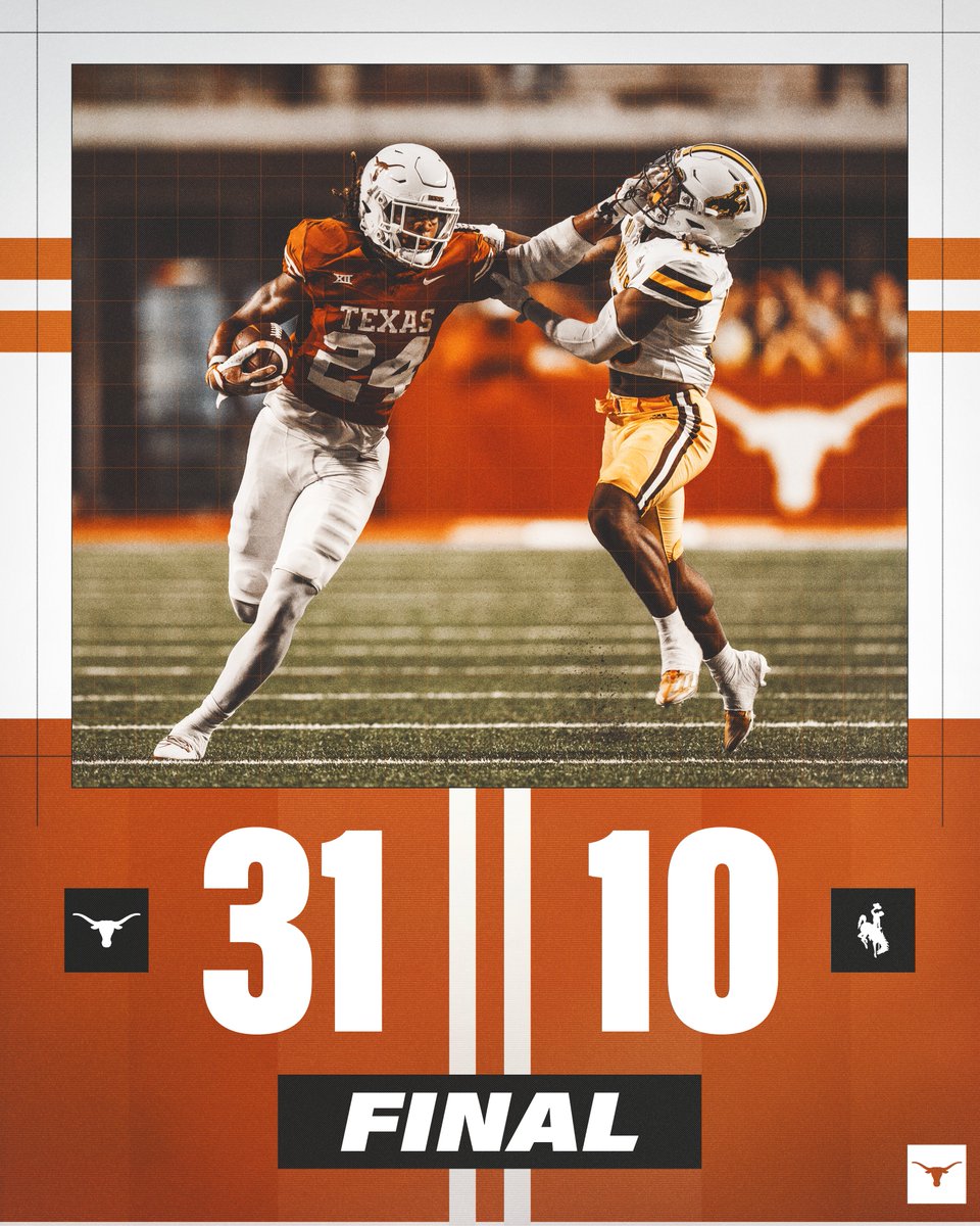 HORNS WIN! 🤘