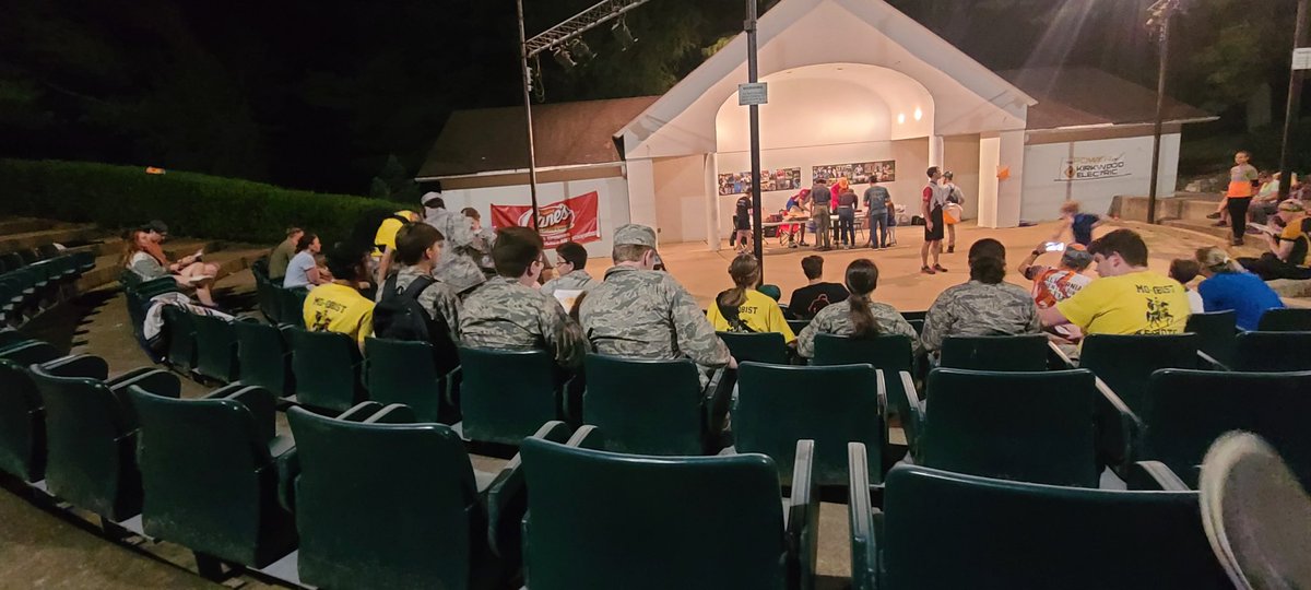 Earlier tonight the ROTC Orienteering teams had their first night orienteering event at the Kirkwood Night-O in memory of David Frei!