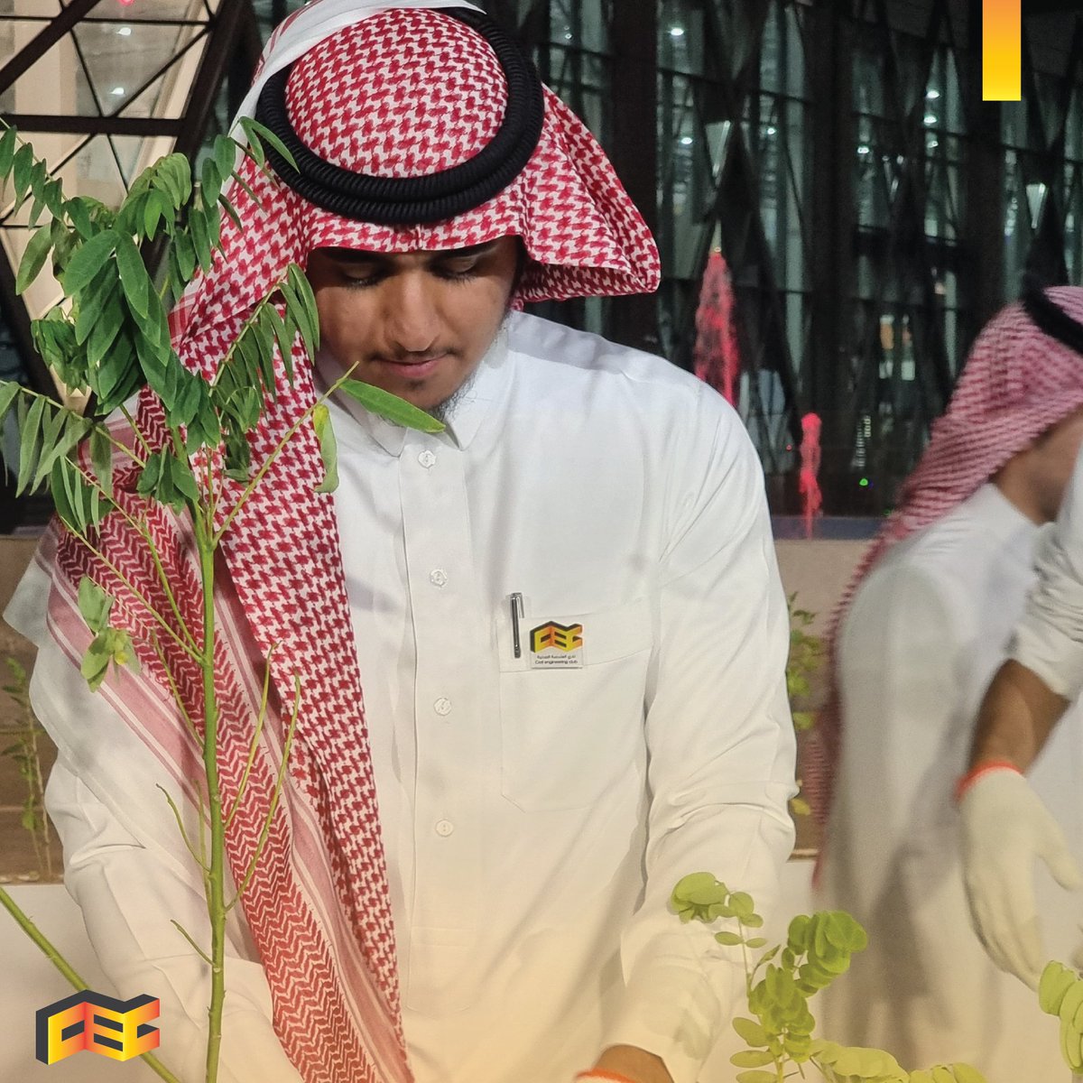 CEC_IMISU's tweet photo. - مشاركة بعض اعضاء النادي في مبادرة الزراعة المقدمة من #روشن @Roshnksa https://t.co/4aA3rAvgpD