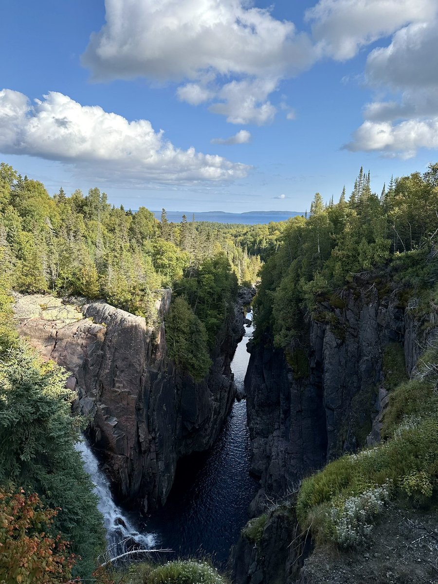 Stacey Wallwin 🇨🇦 (@wallwins) on Twitter photo Today’s visit brought to by the Aguasabon Falls in <a href="/YourTerraceBay/">Terrace Bay</a> - Slate Islands in the background. Today’s visit brought to by the Aguasabon Falls in <a href="/YourTerraceBay/">Terrace Bay</a> - Slate Islands in the background.
