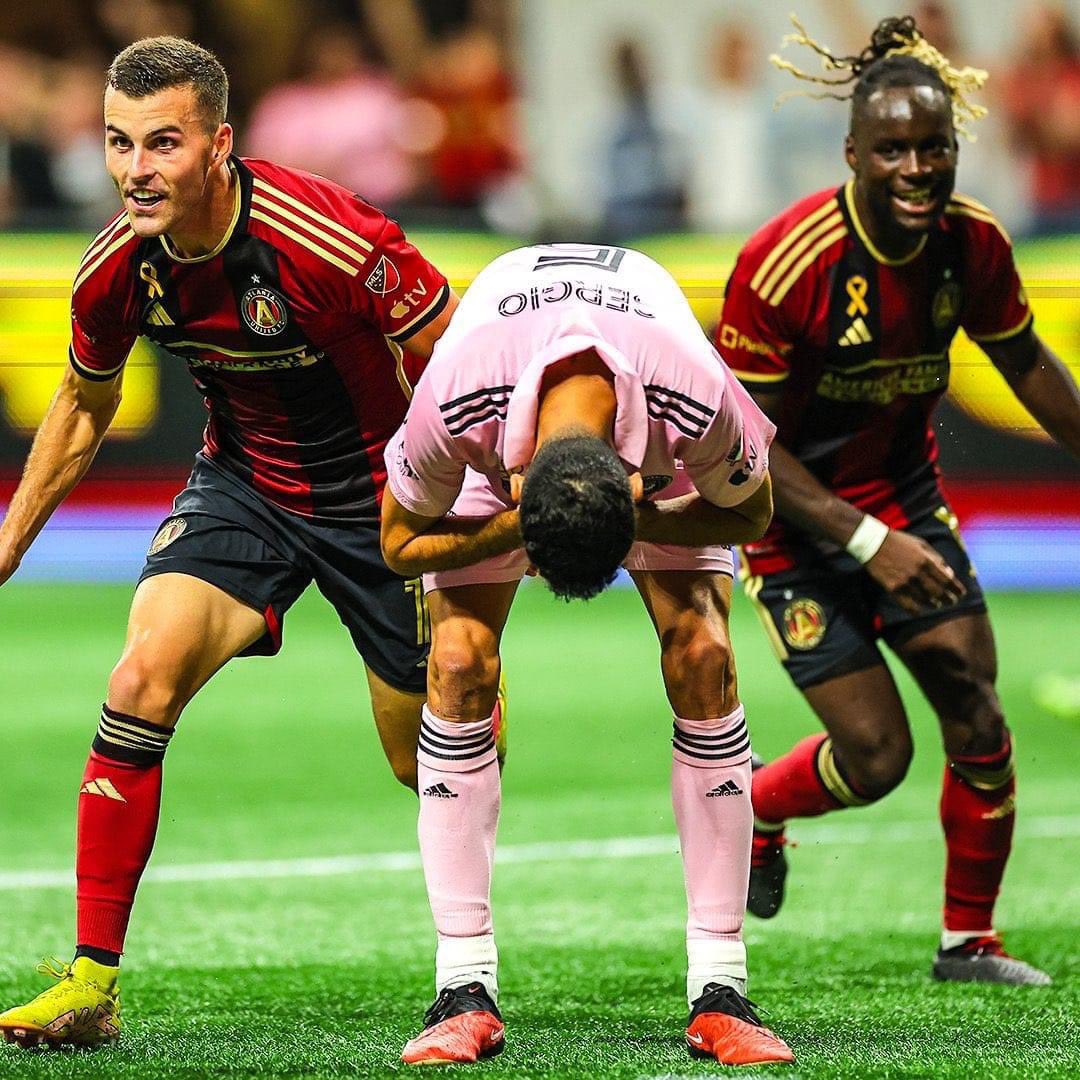 After 12 games without a defeat, Inter Miami lose 5-2 to Atlanta United in the absence of Lionel Messi. #atlantaunited #intermiami #mls #ussoccer
