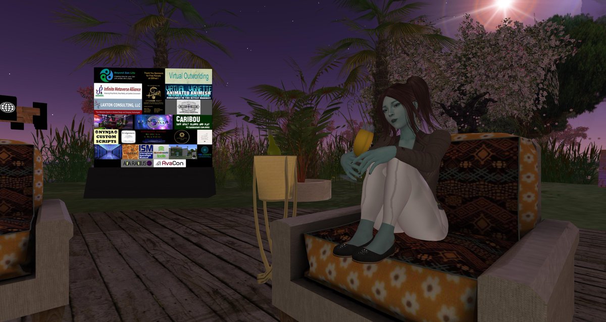 JeromFranzic's tweet photo. Relaxing with champagne... I'll check out a few more spots and then snooze... #opensim #osfest #zen https://t.co/5jHA7dlmMD