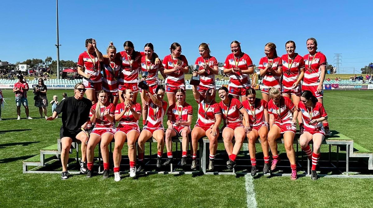 Final score in the Tumblong Hills League Tag Grand Final.
Temora Dragons 10 defeated Wagga Kangaroos 8

Player of the Match: Kate Bruce (Temora Dragons)
#group9rl