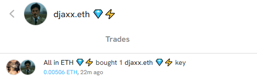 eth14k's tweet photo. @daikijax @friendtech Done mate https://t.co/W0YBTqSGKd