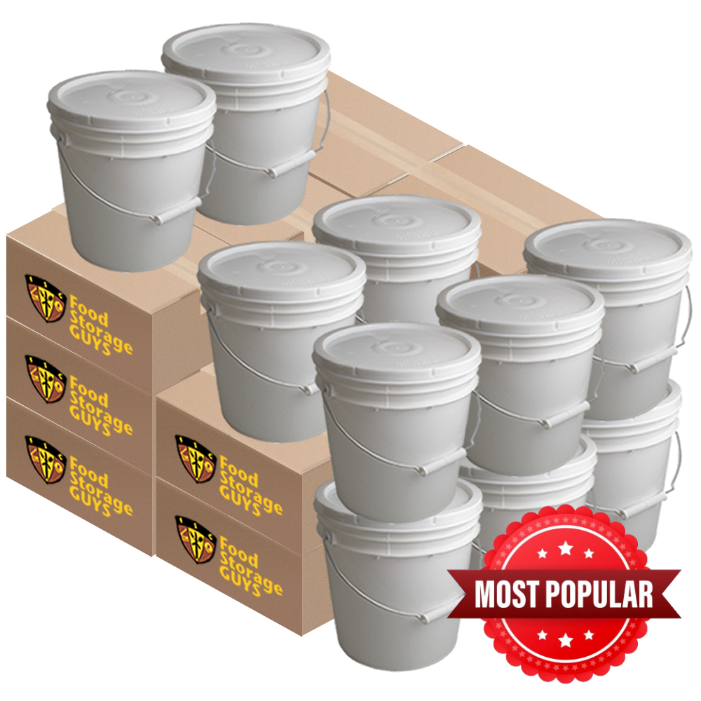 FoodStorageGuys's tweet image. For a family of 4 looking for an emergency food supply for 3 months, our 1 Year Vegan supply if a great lower cost option rather than 4 of our 3 month supplies because we are able to include value buckets
foodstorageguys.com/vegan-1-year