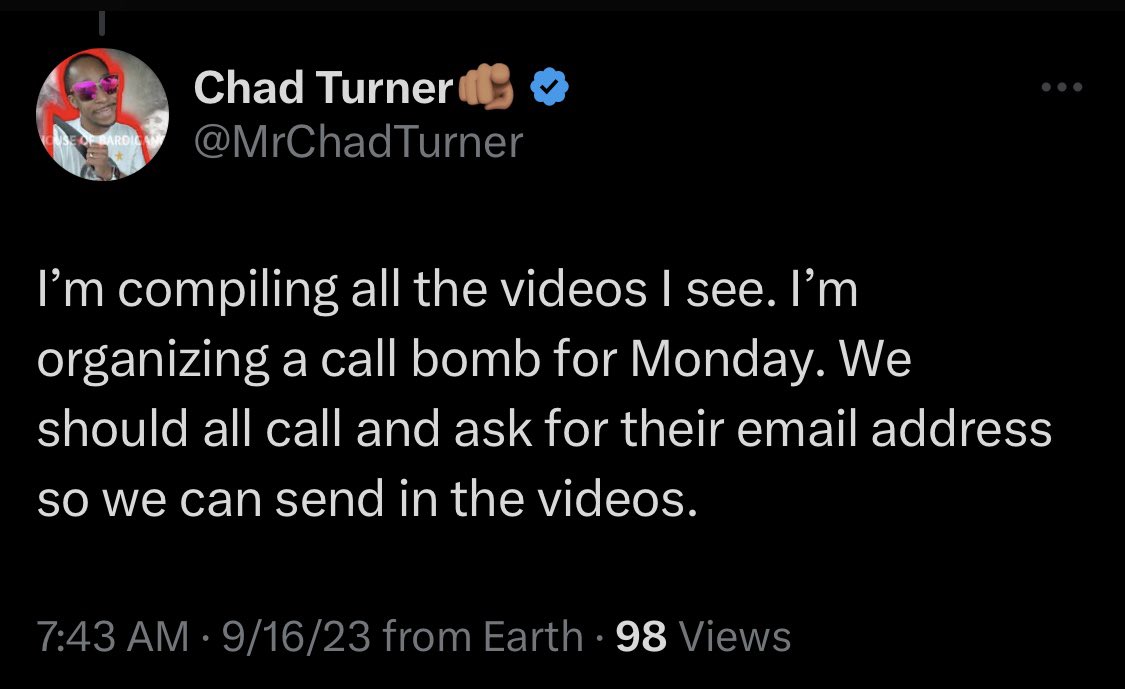 PinkFriday25069's tweet photo. @AFlawlessEnigma @MrChadTurner @Activision @NICKIMINAJ @MTV @vmas @CallofDuty @Barbie @Mattel @paramountco @Activision I hope you guys are aware that these are not real “conerns” these are cardi bs fans spamming false information simply due to the fact you guys dropped cardi b due to her on going court cases https://t.co/EZt80kjtOB